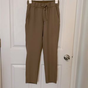 lululemon athletica Tan Track Pants